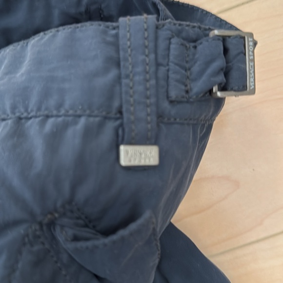 Versace Sport Cargo Pants – Navy with Adjustable Side Belt & Medusa Buttons! - Picture 16 of 16